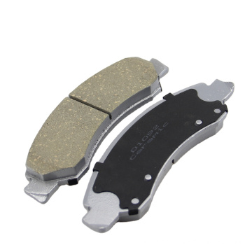 D1092  ceramic break pads professional ceramic disc brake pad set for GMC TRUCK